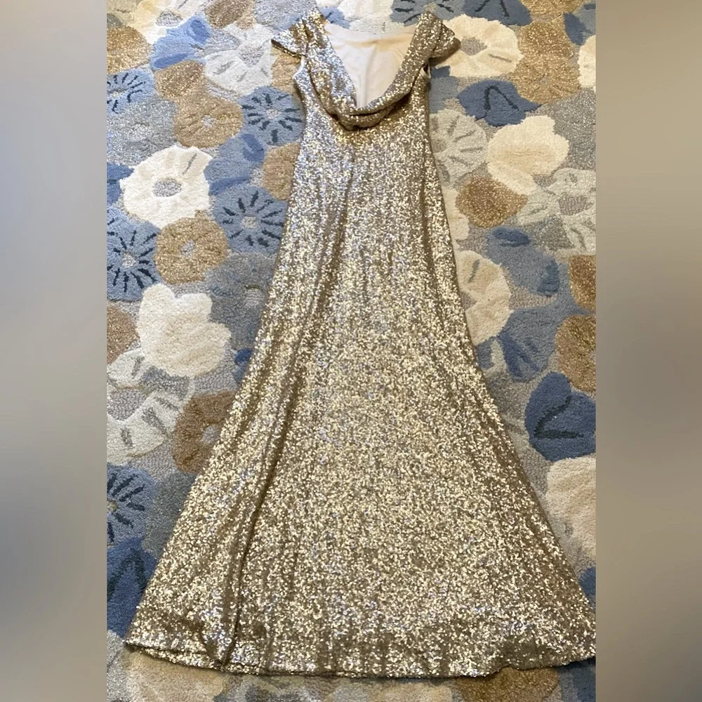 SORELLA VITA Gold Maxi Dress - Picture 7 of 8